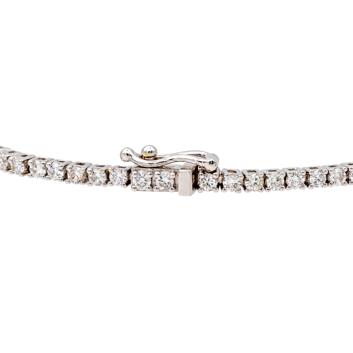 Bracelet Ligne Or blanc Diamant - Castafiore