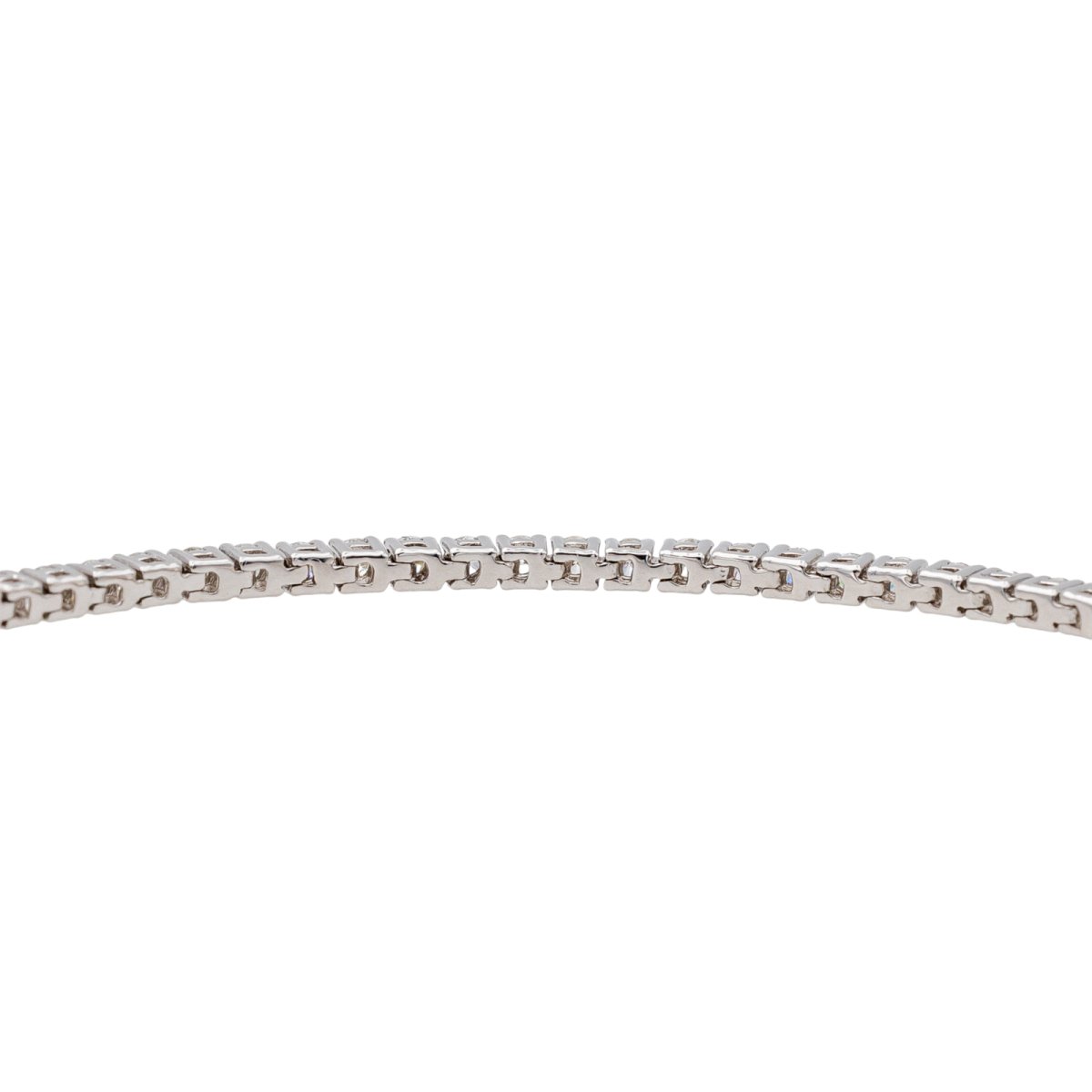 Bracelet Ligne Or blanc Diamant - Castafiore