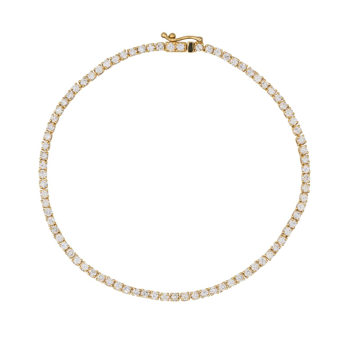 Bracelet Ligne Or jaune Diamant - Castafiore