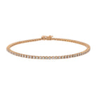 Bracelet Ligne Or rose Diamant - Castafiore