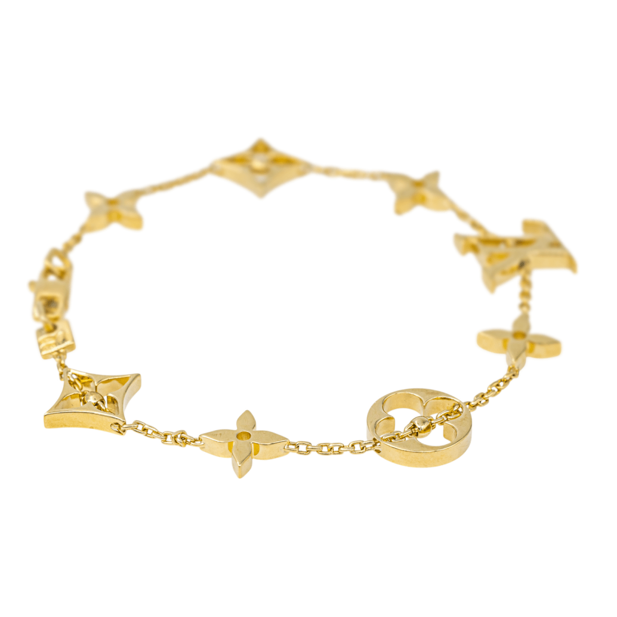 Bracelet LOUIS VUITTON "Idylle Blossom" en or jaune - Castafiore