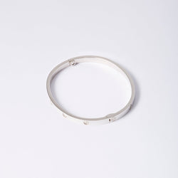 Bracelet "Love" CARTIER en or gris, petit modèle, 10 diamants - Castafiore