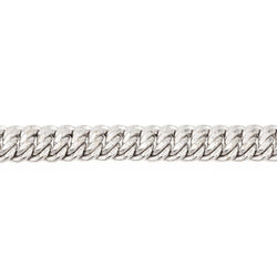 Bracelet Maille américaine Or blanc - Castafiore