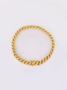 Bracelet maille américaine or jaune 1.3 cm - Castafiore