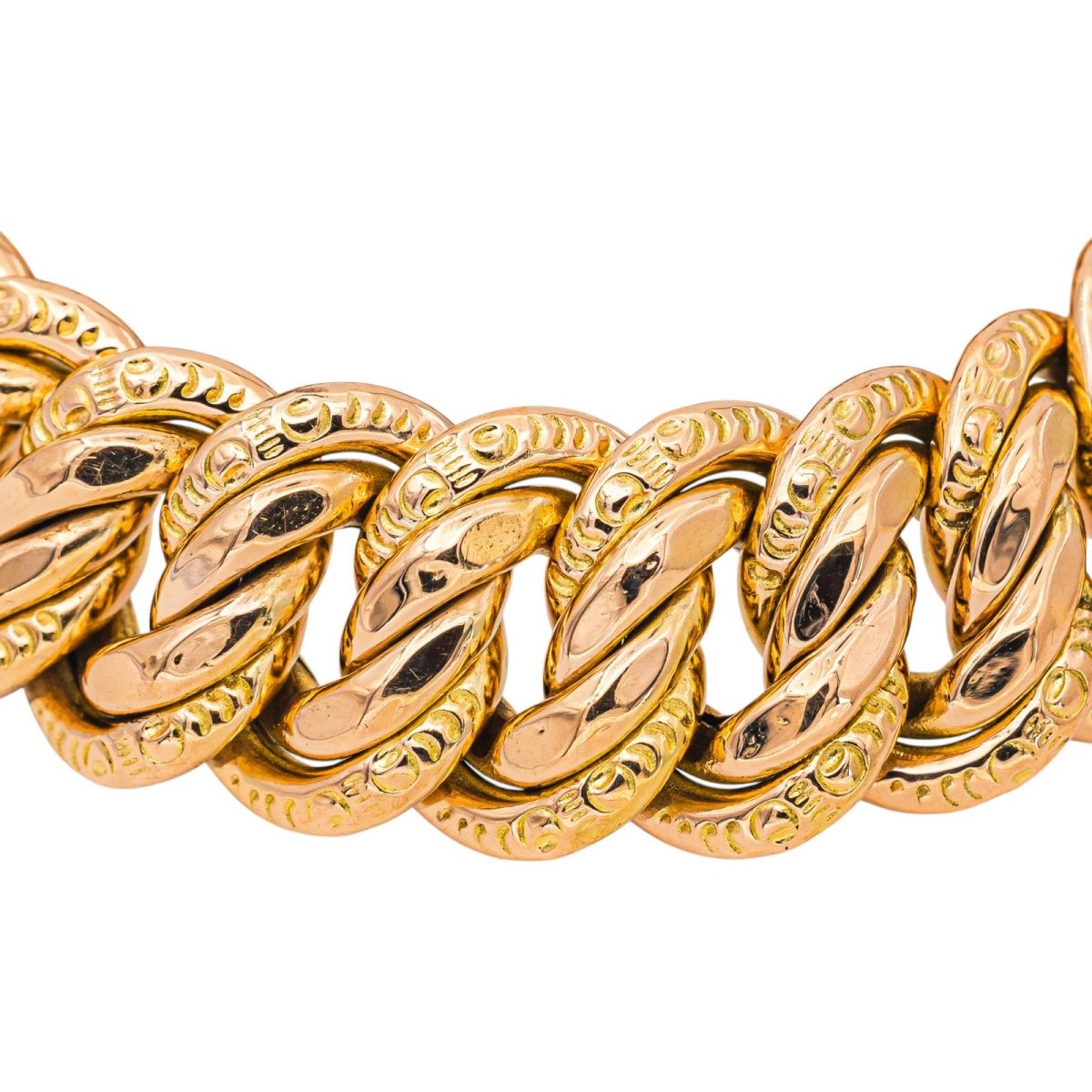 Bracelet Maille américaine Or jaune - Castafiore