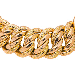 Bracelet Maille américaine Or jaune - Castafiore