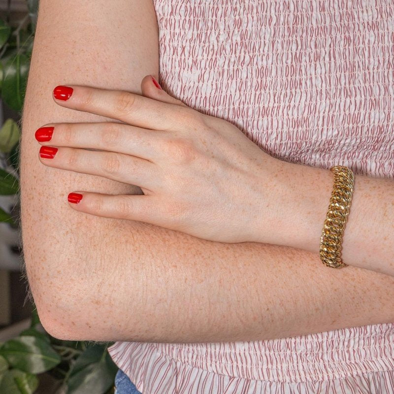 Bracelet Maille américaine Or jaune - Castafiore