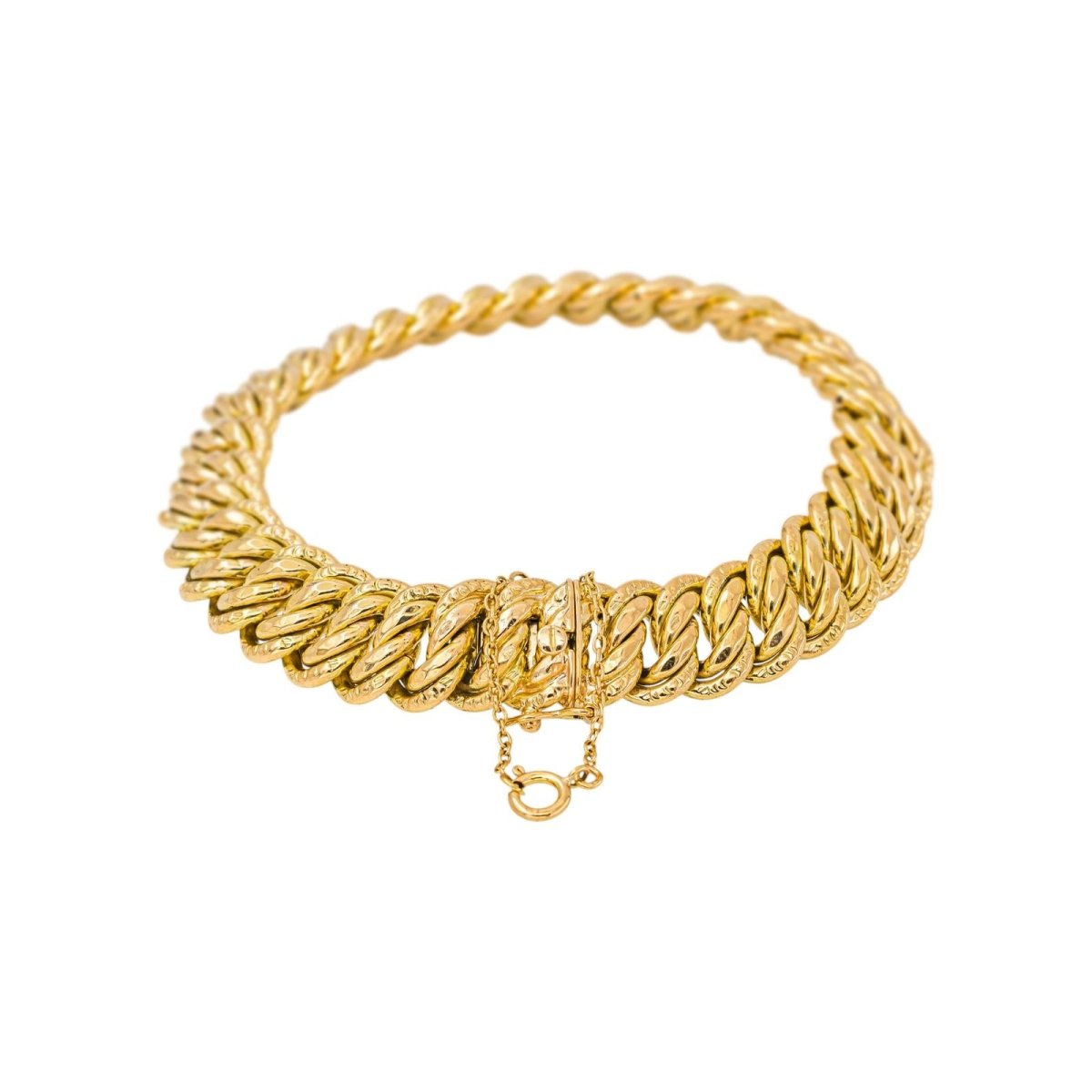 Bracelet Maille Américaine Or jaune - Castafiore