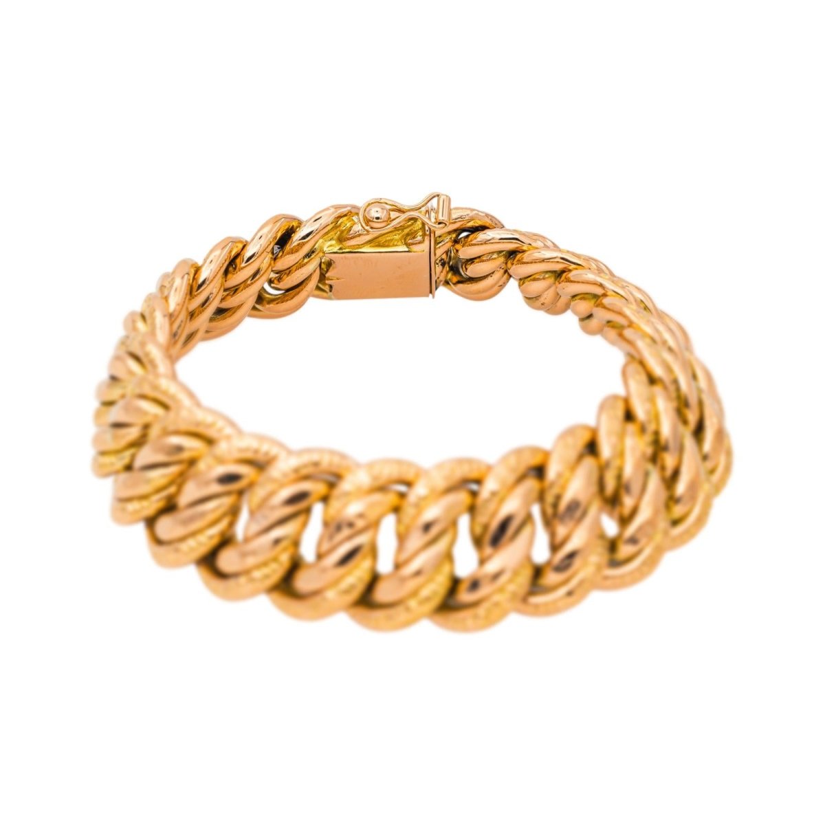 Bracelet Maille américaine Or jaune - Castafiore
