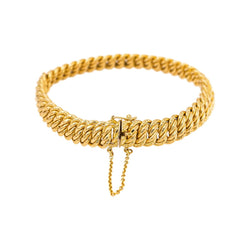 Bracelet Maille Américaine Or jaune - Castafiore