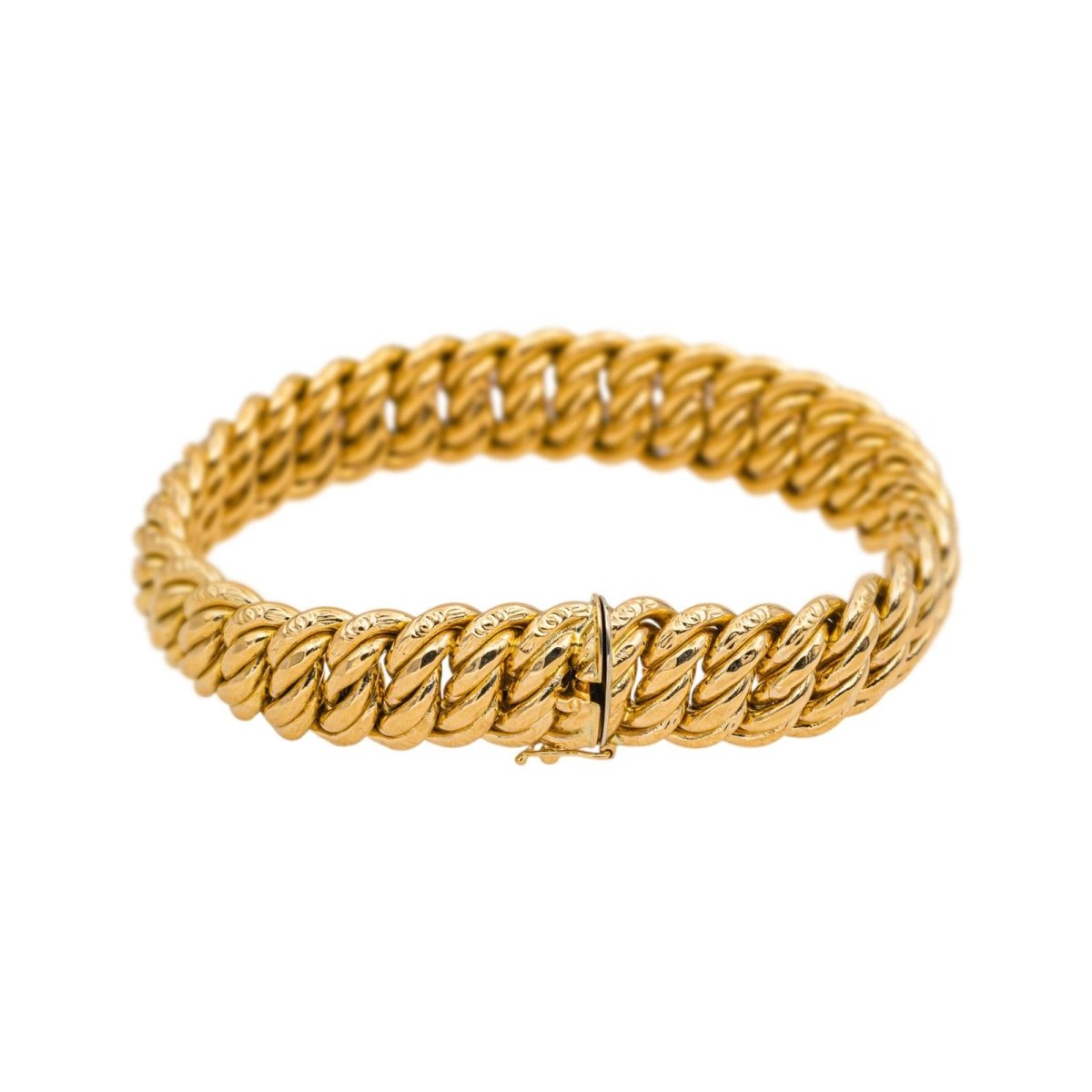 Bracelet Maille américaine Or jaune - Castafiore