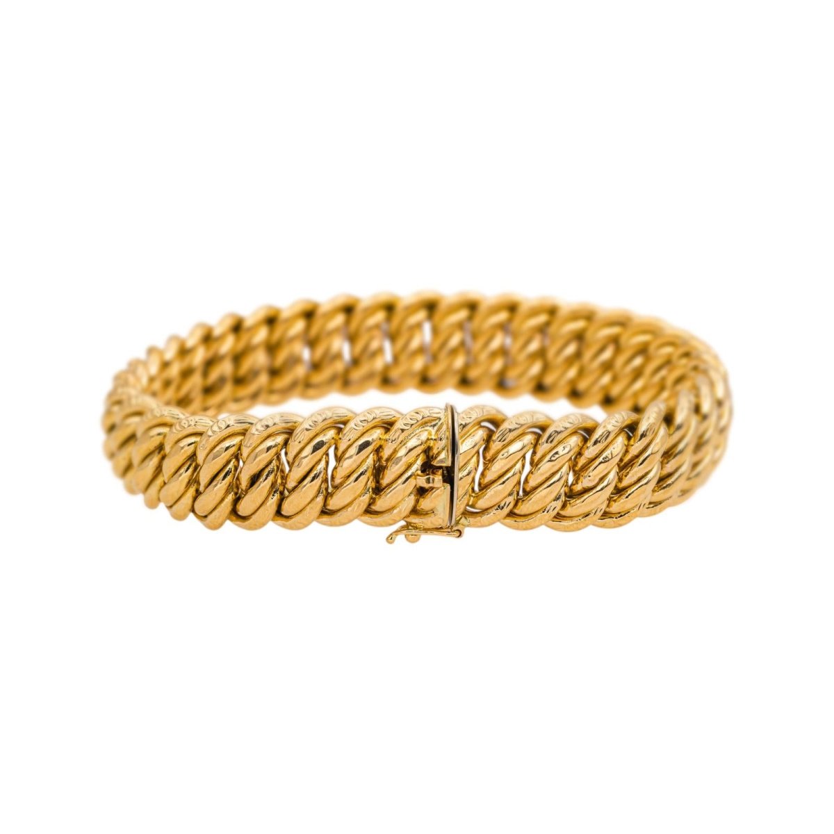 Bracelet Maille américaine Or jaune - Castafiore