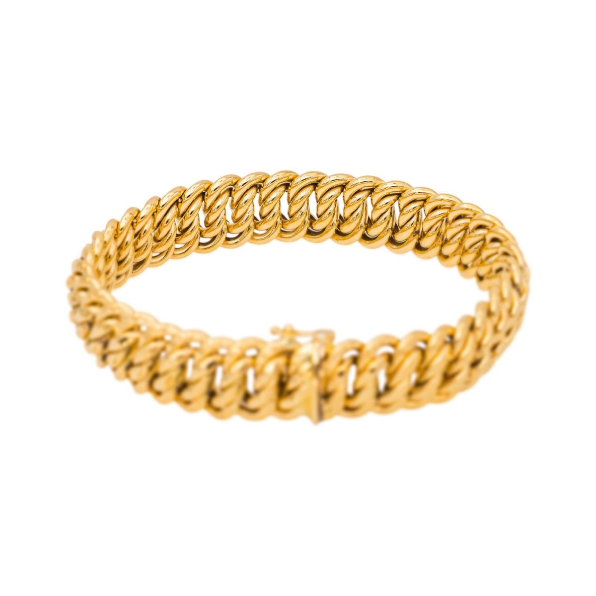 Bracelet Maille américaine Or jaune - Castafiore