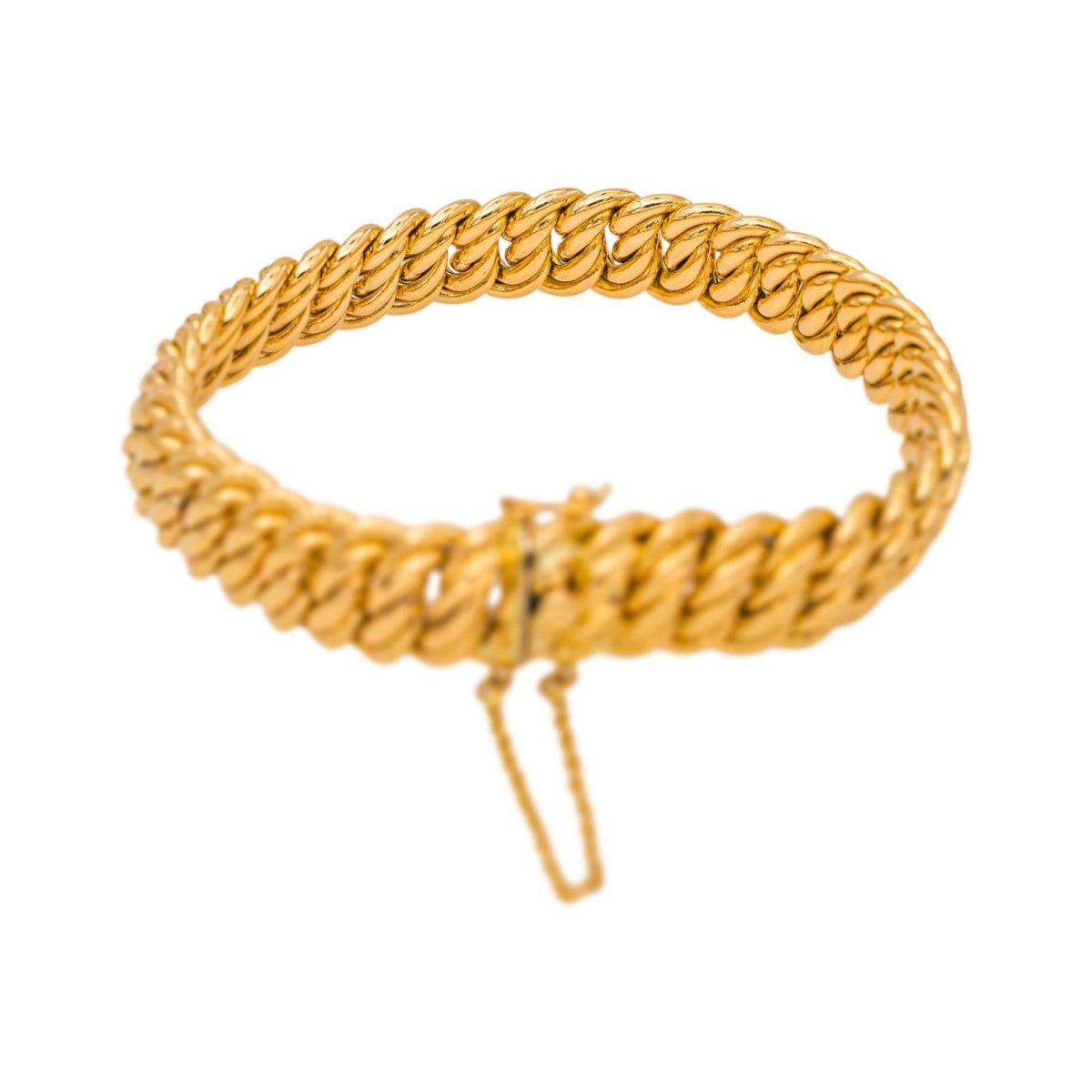 Bracelet Maille Américaine Or jaune - Castafiore
