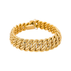 Bracelet Maille américaine Or jaune - Castafiore