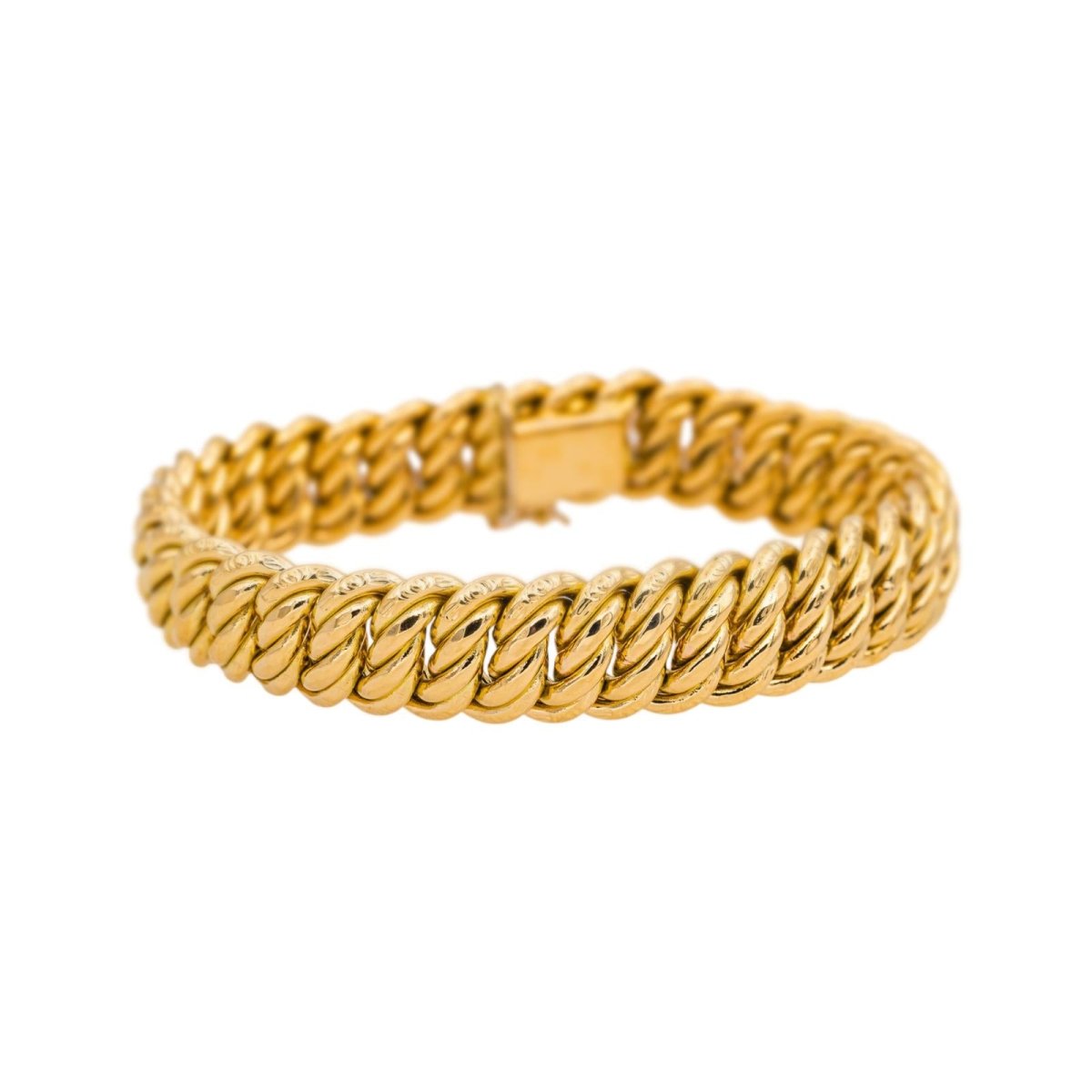 Bracelet Maille américaine Or jaune - Castafiore