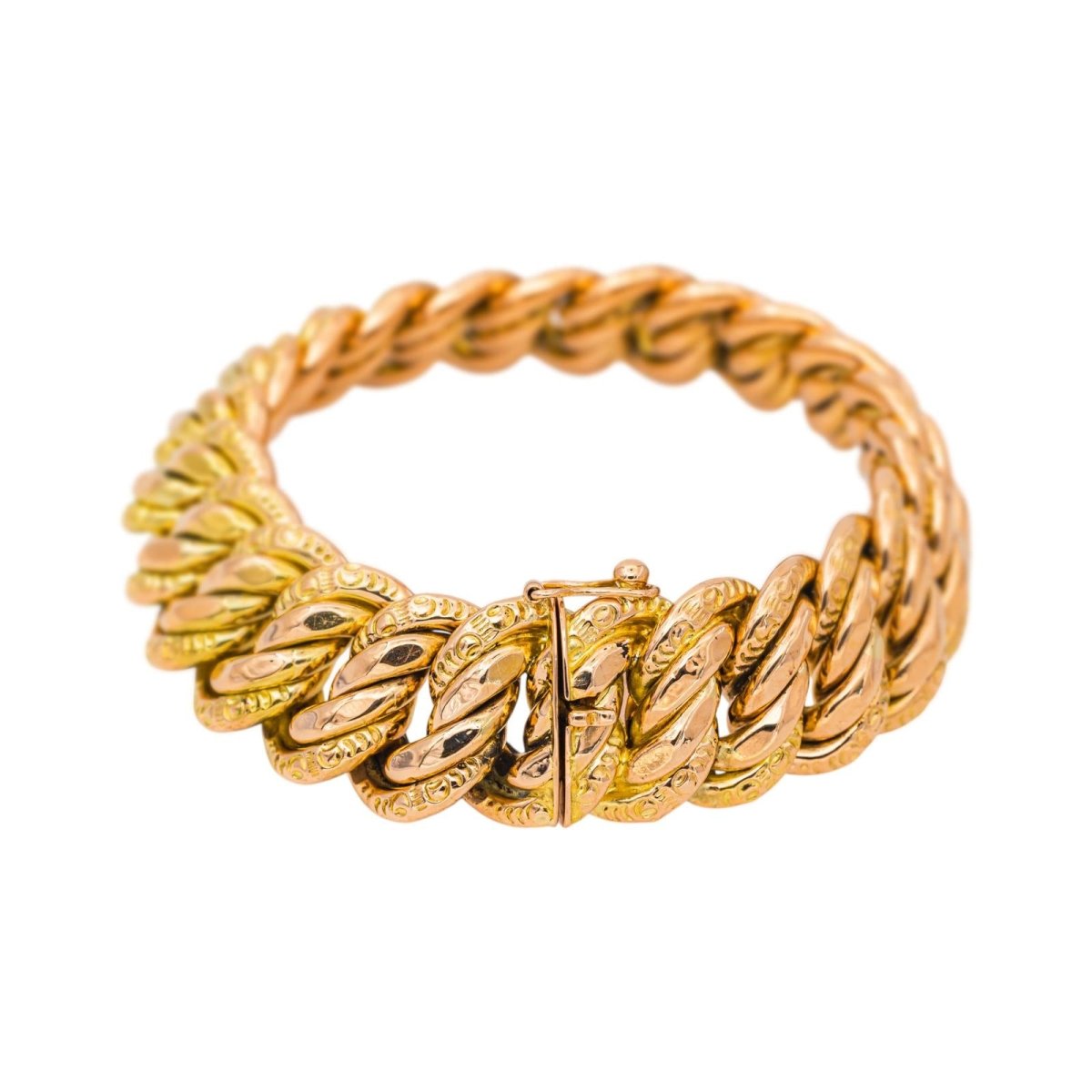 Bracelet Maille américaine Or jaune - Castafiore