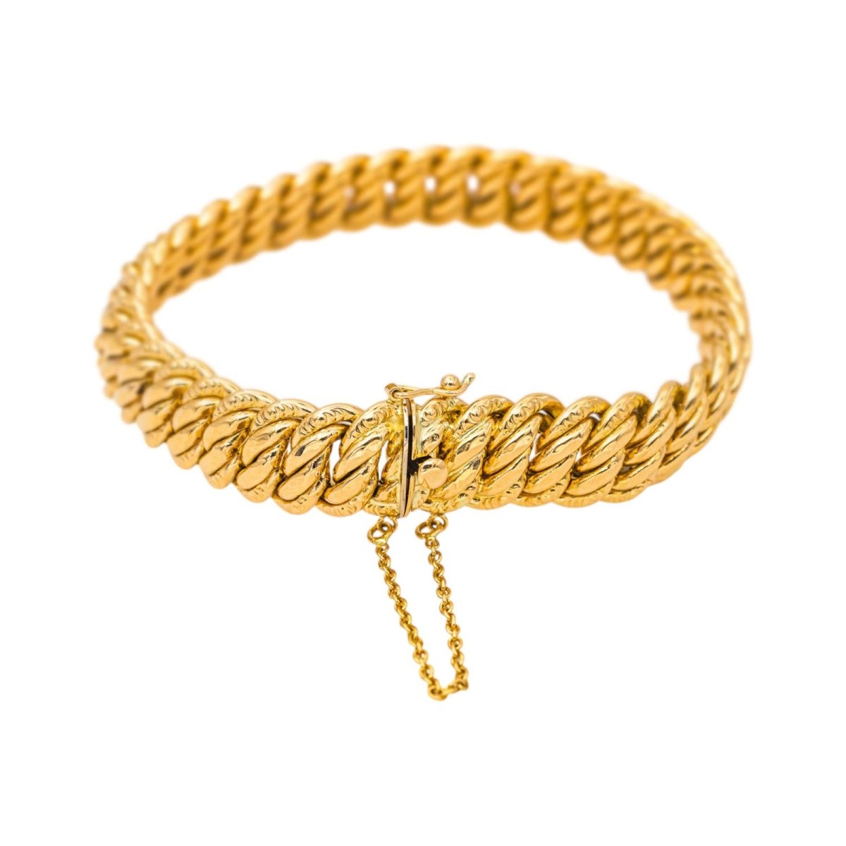 Bracelet Maille Américaine Or jaune - Castafiore