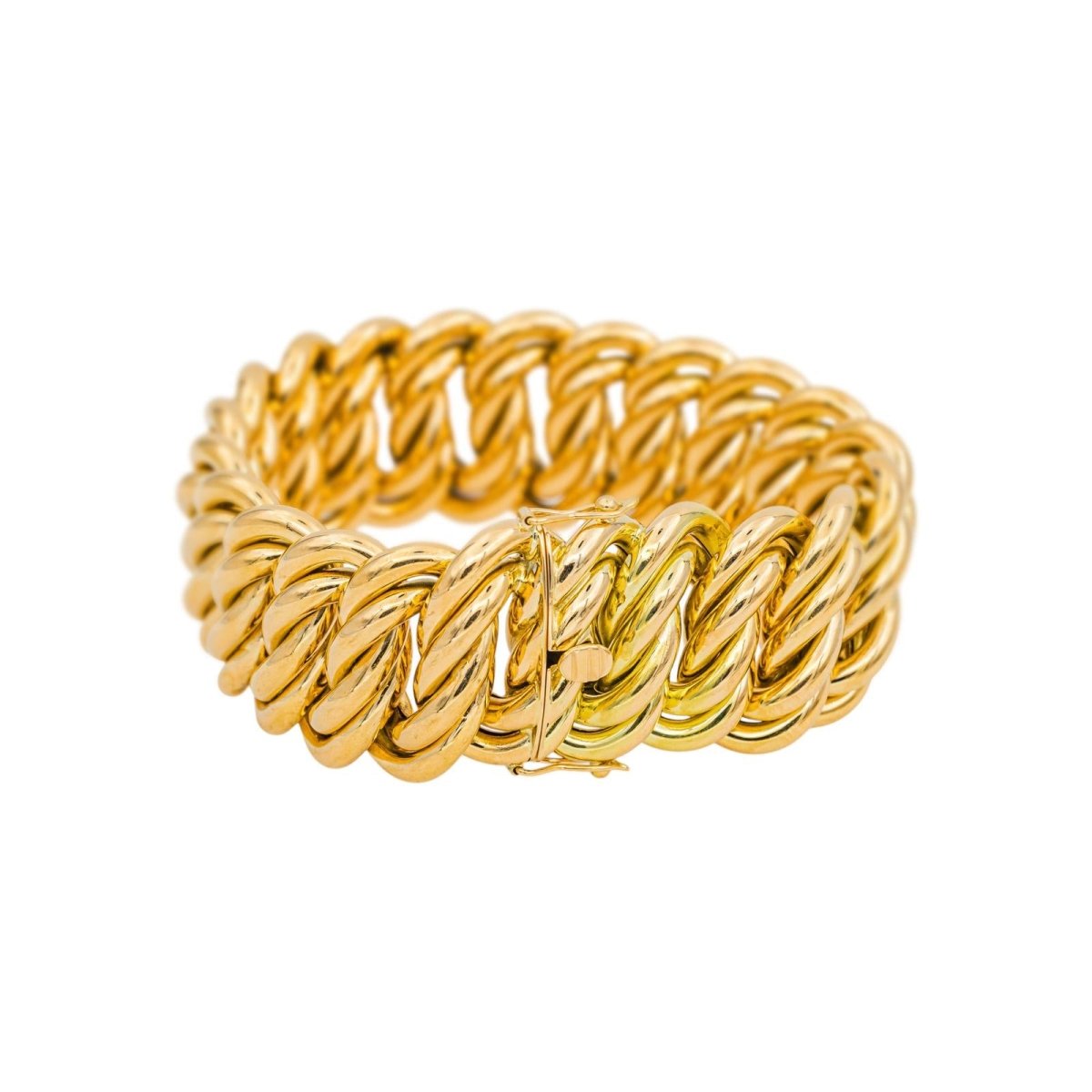 Bracelet Maille américaine Or jaune - Castafiore