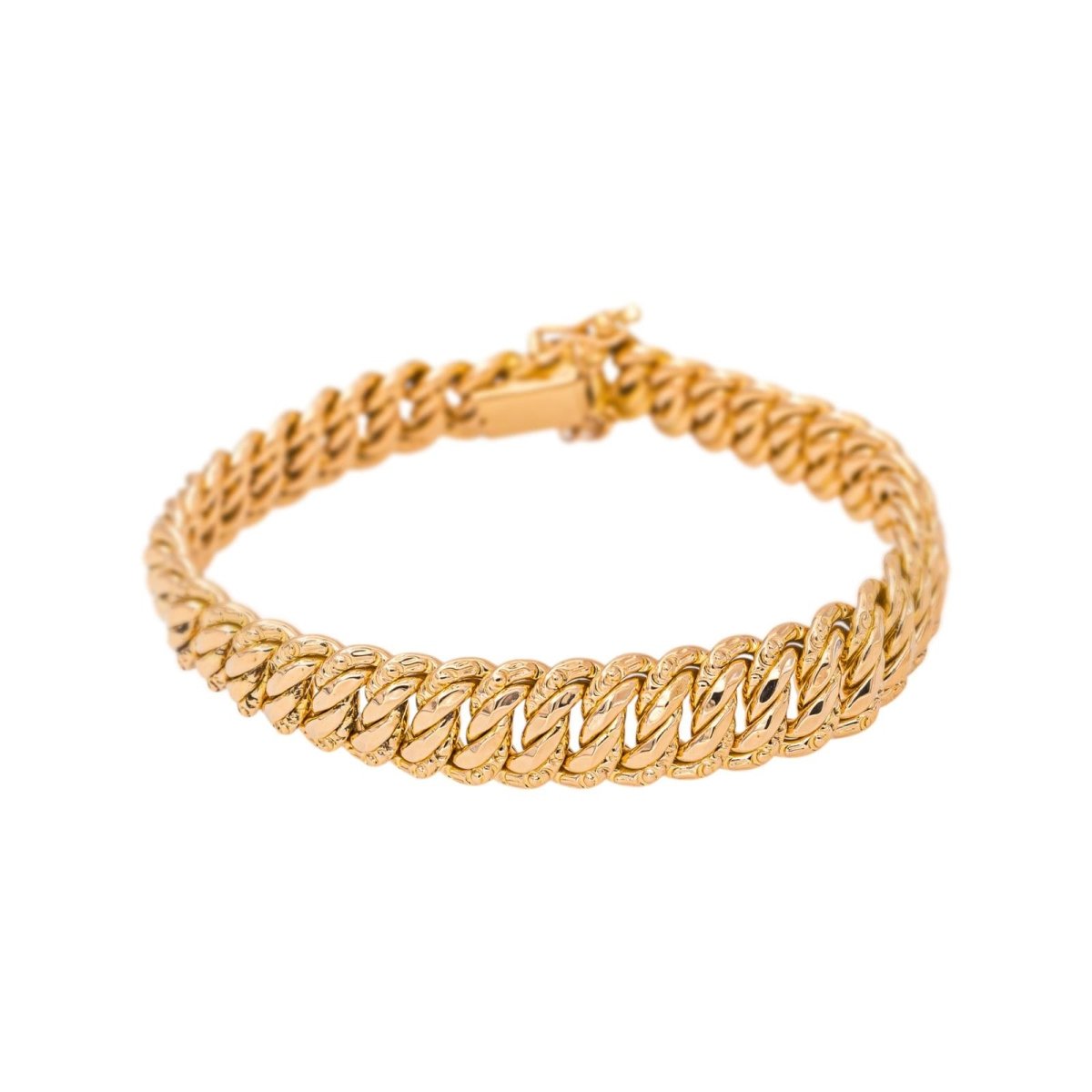 Bracelet Maille Américaine Or rose - Castafiore
