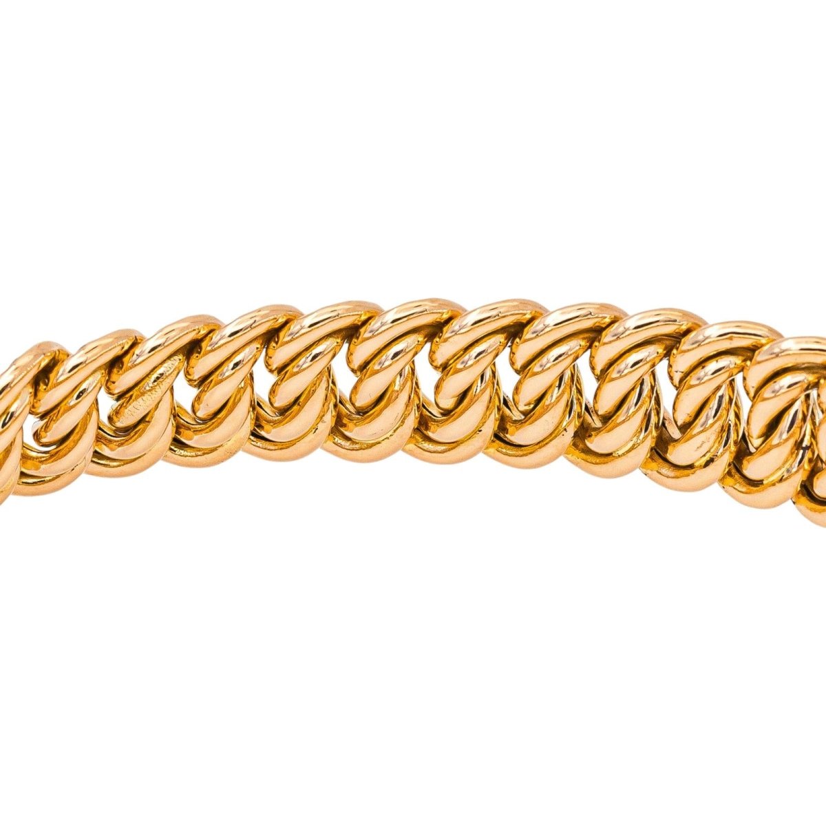 Bracelet Maille Américaine Or rose - Castafiore
