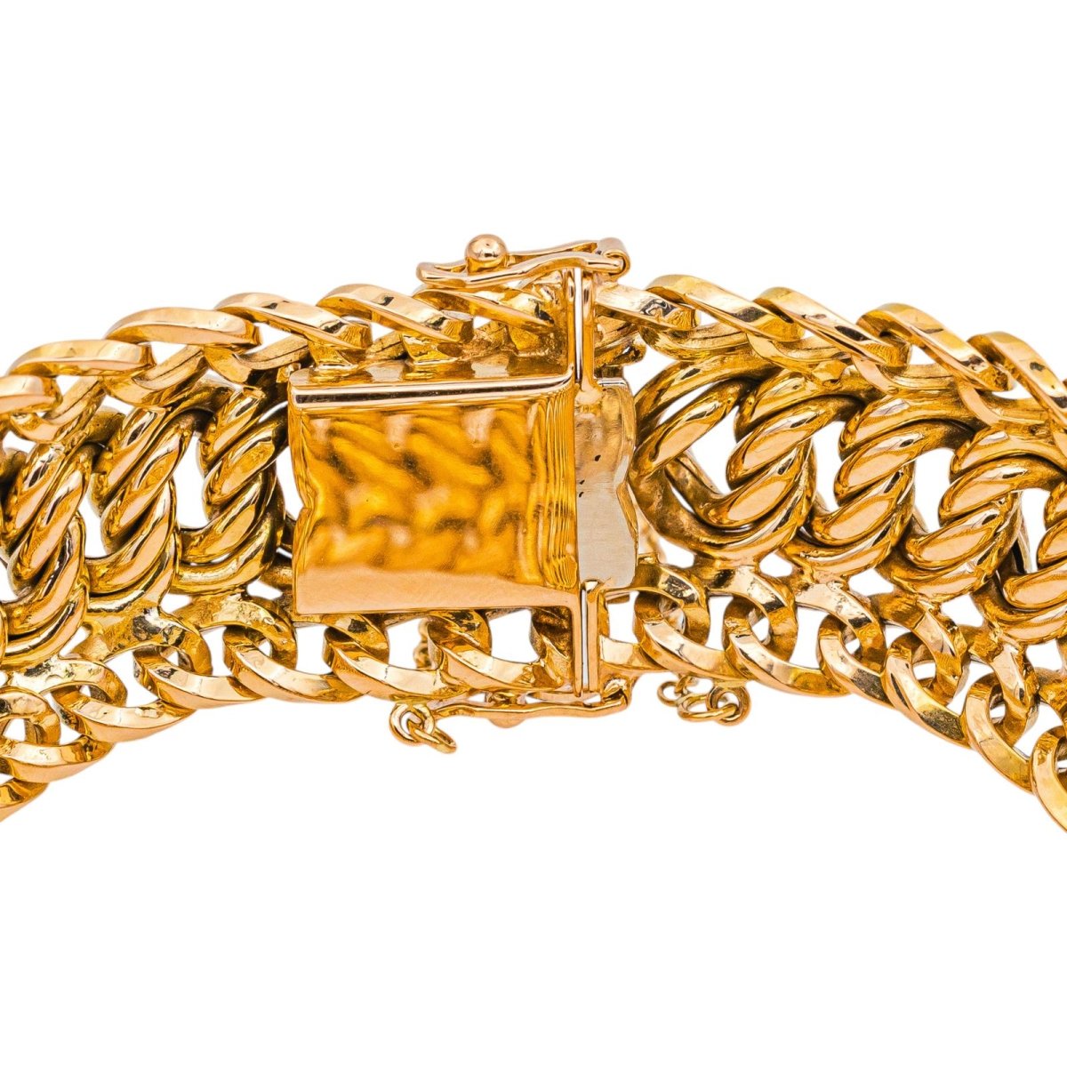 Bracelet Maille américaine Or rose - Castafiore