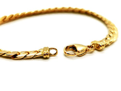 Bracelet Maille anglaise Or jaune - Castafiore