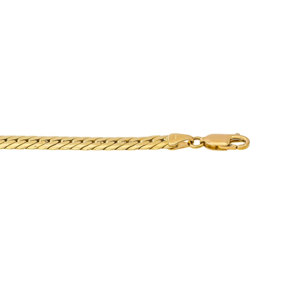 Bracelet Maille Anglaise Or jaune - Castafiore