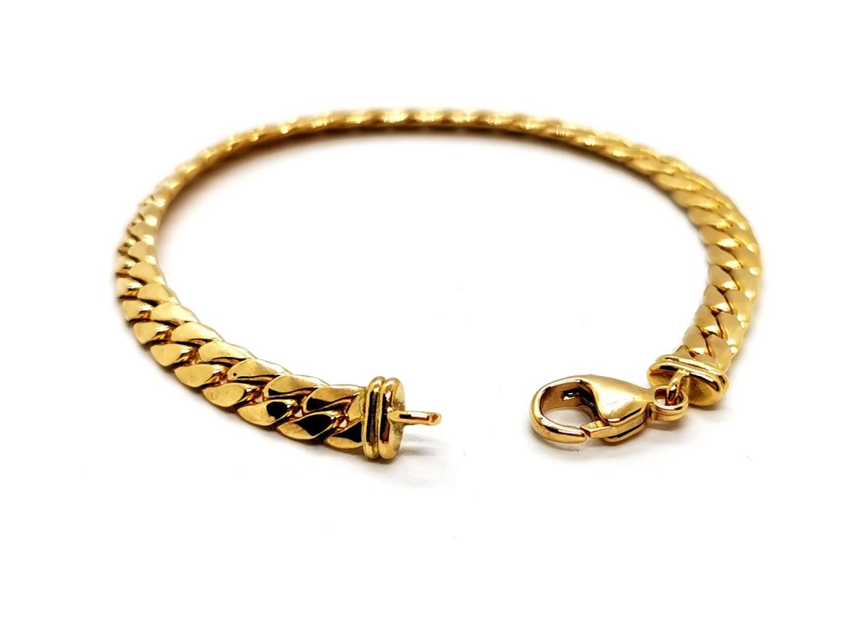 Bracelet Maille anglaise Or jaune - Castafiore