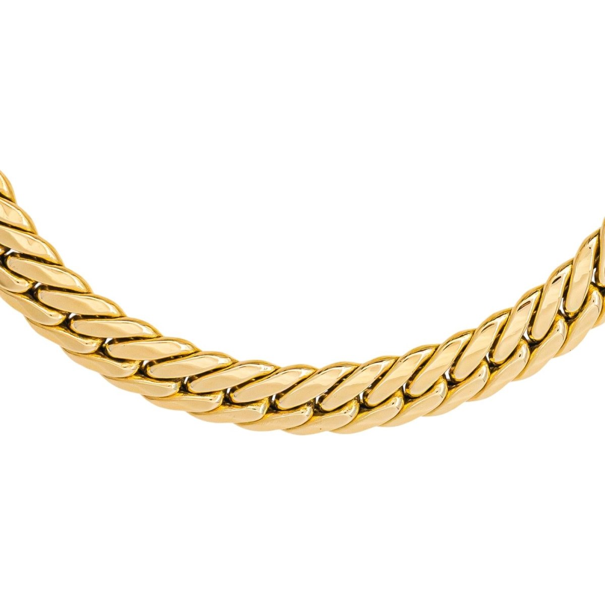 Bracelet maille Anglaise Or jaune - Castafiore