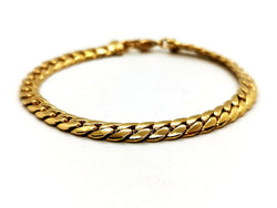 Bracelet Maille anglaise Or jaune - Castafiore