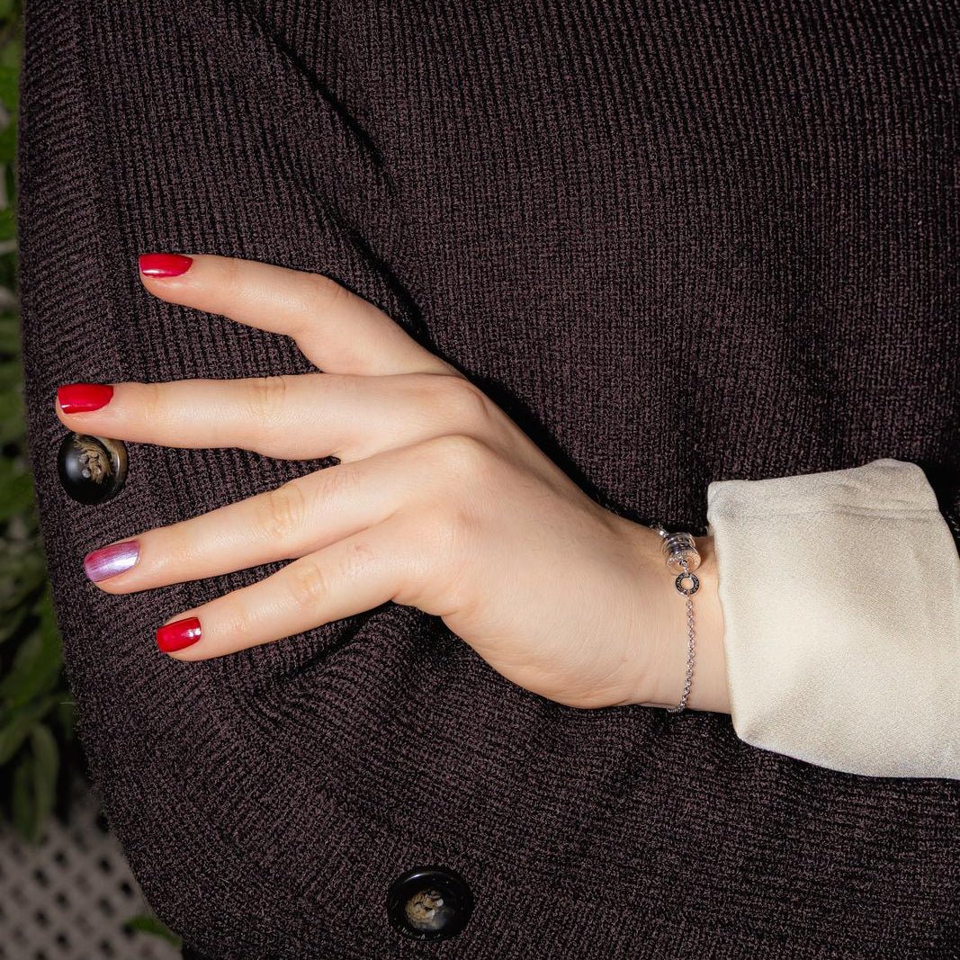 Bracelet Maille BULGARI "B.Zero1" en or blanc - Castafiore