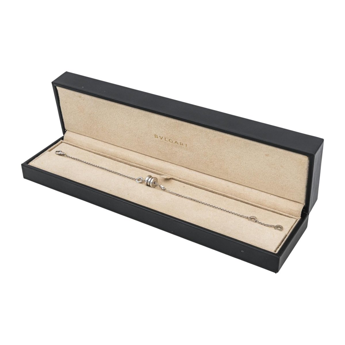 Bracelet Maille BULGARI "B.Zero1" en or blanc - Castafiore