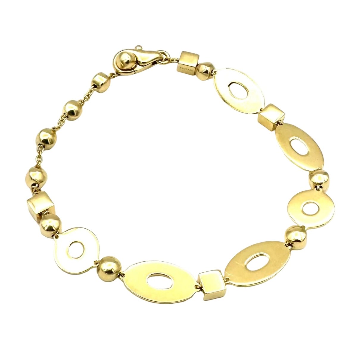 Bracelet Maille BULGARI "Lucea" en or jaune - Castafiore