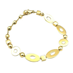 Bracelet Maille BULGARI "Lucea" en or jaune - Castafiore