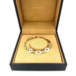 Bracelet Maille BULGARI "Lucea" en or jaune - Castafiore