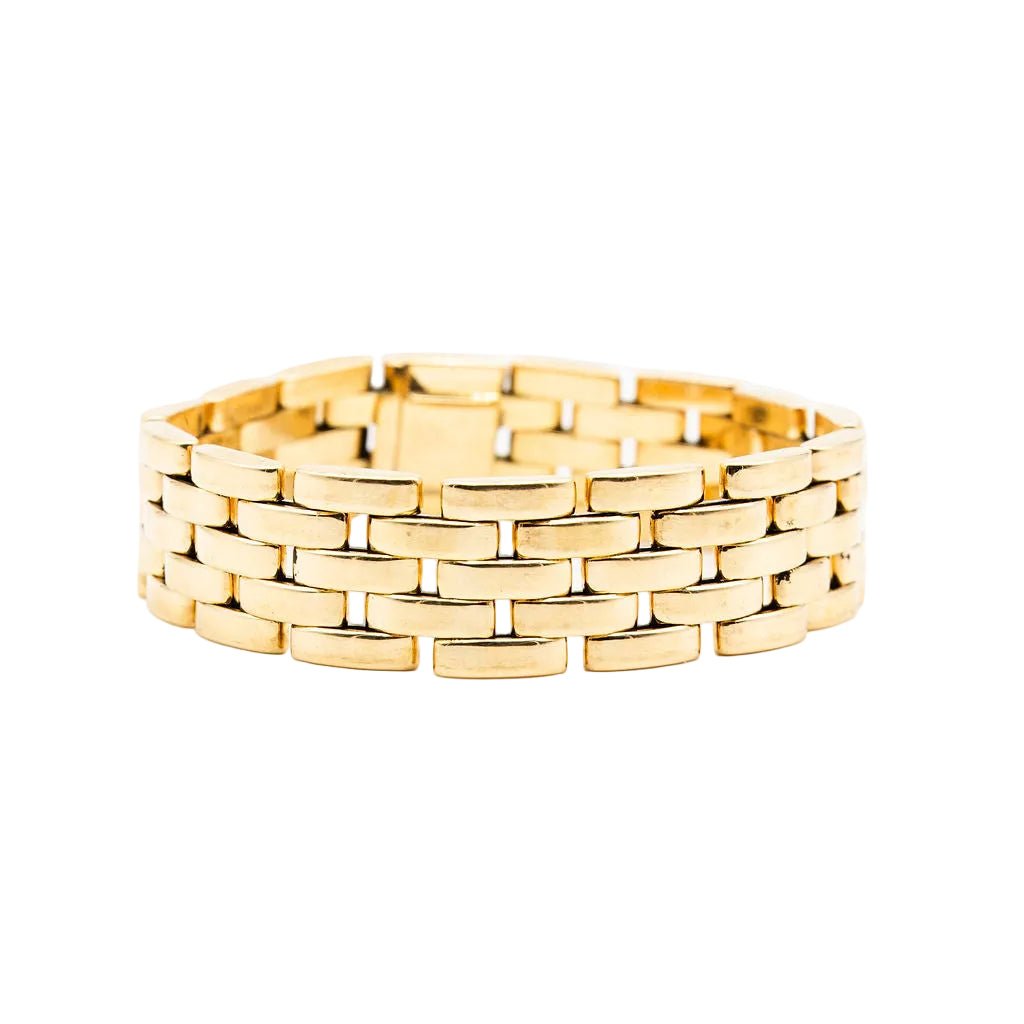 Bracelet Maille CARTIER en or jaune - Castafiore