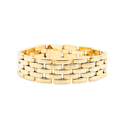 Bracelet Maille CARTIER en or jaune - Castafiore