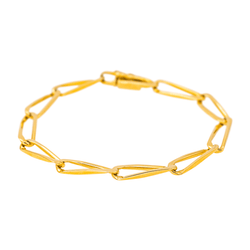 Bracelet Maille CARTIER en or jaune - Castafiore