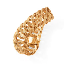 Bracelet Maille CARTIER en or jaune - Castafiore