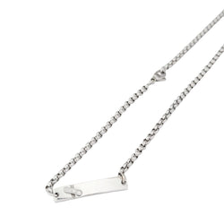 Bracelet Maille CHAUMET "Lien" en or blanc et diamants - Castafiore