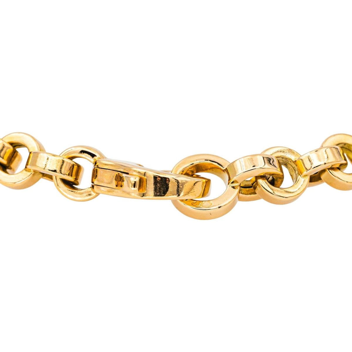 CHOPARD yellow gold jaseron link bracelet – Castafiore