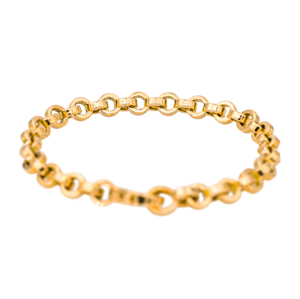 CHOPARD yellow gold jaseron link bracelet – Castafiore