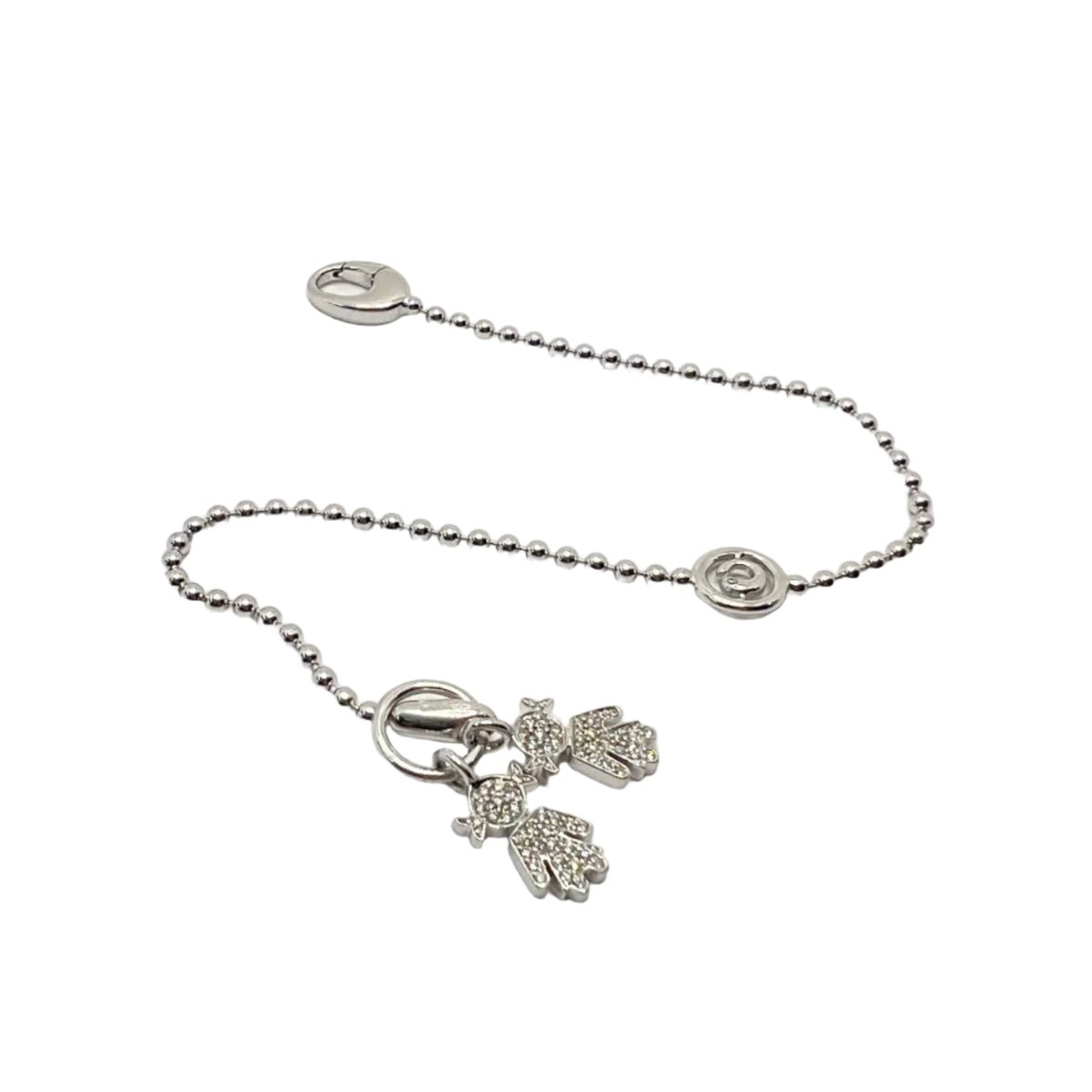 Bracelet Maille CRIVELLI en or blanc et diamants - Castafiore