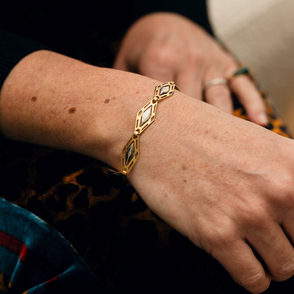 Bracelet Maille deux ors - Castafiore