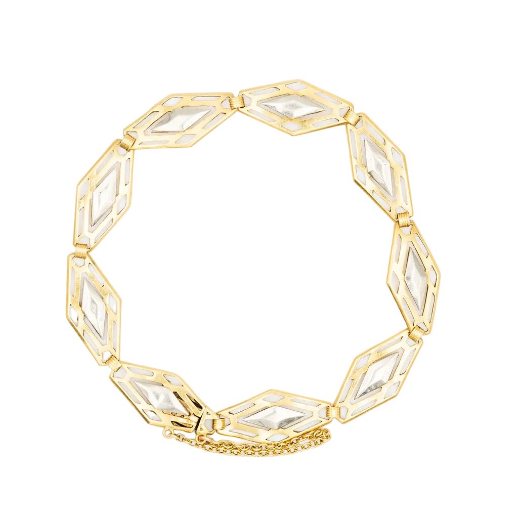 Bracelet Maille deux ors - Castafiore