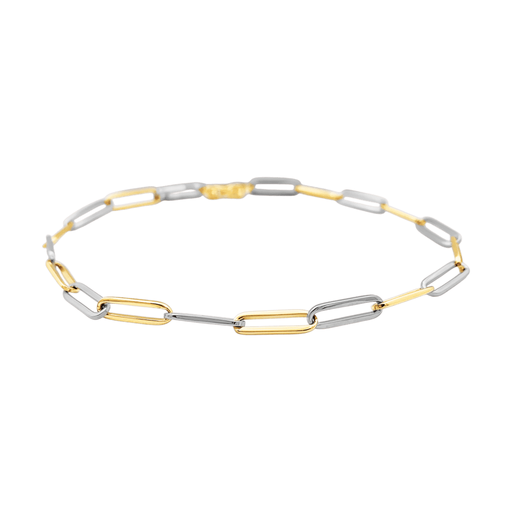 Bracelet Dinh Van vintage, two golds.