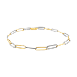 Bracelet Dinh Van vintage, two golds.