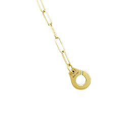 Bracelet Maille DINH VAN "Menottes R10" en or jaune - Castafiore