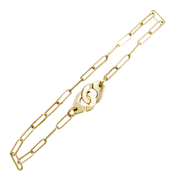 Bracelet Maille DINH VAN "Menottes R10" en or jaune - Castafiore